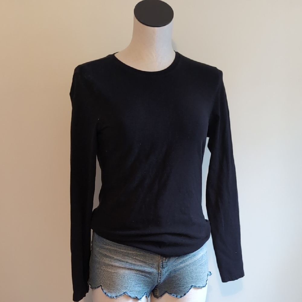 Old Navy Black Long Sleeve Top